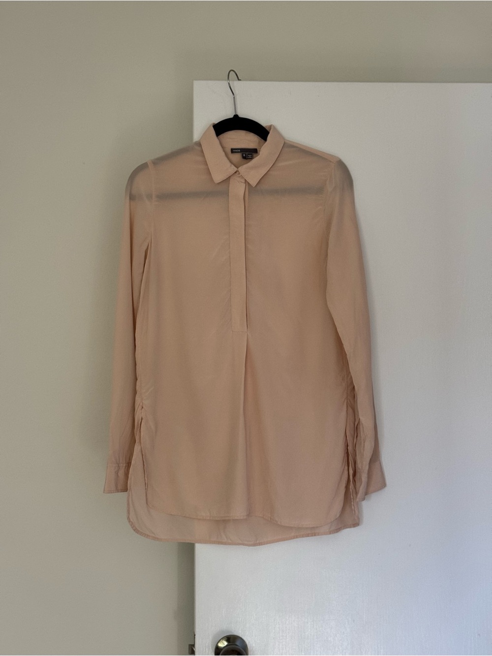 Vince 100% Silk Blouse - Size 6